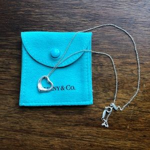 Authentic Tiffany & Co. Elsa Peretti Heart